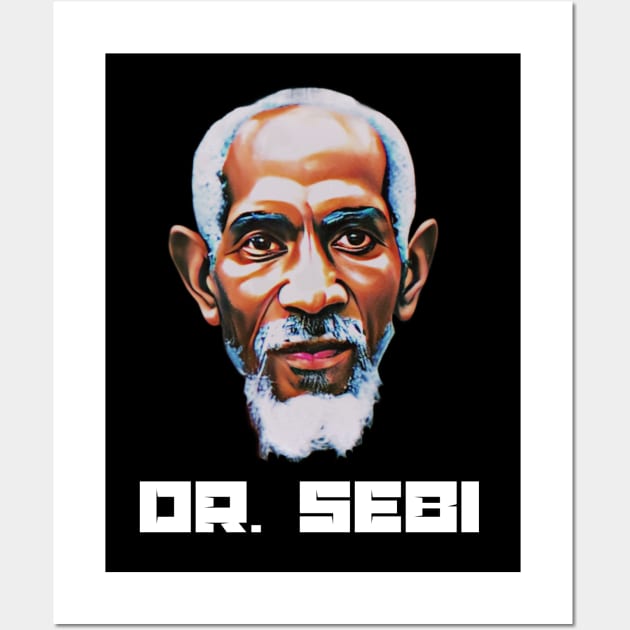 Dr. Sebi Wall Art by BlackOzean